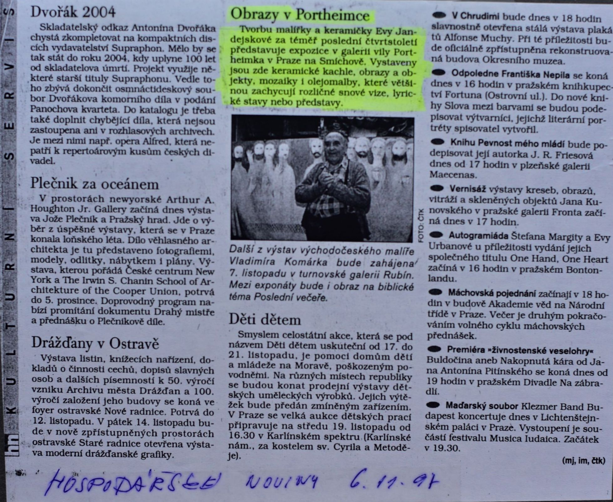 1997, 1998 a 2017 Výstavy na Portheimce — obrázek 5