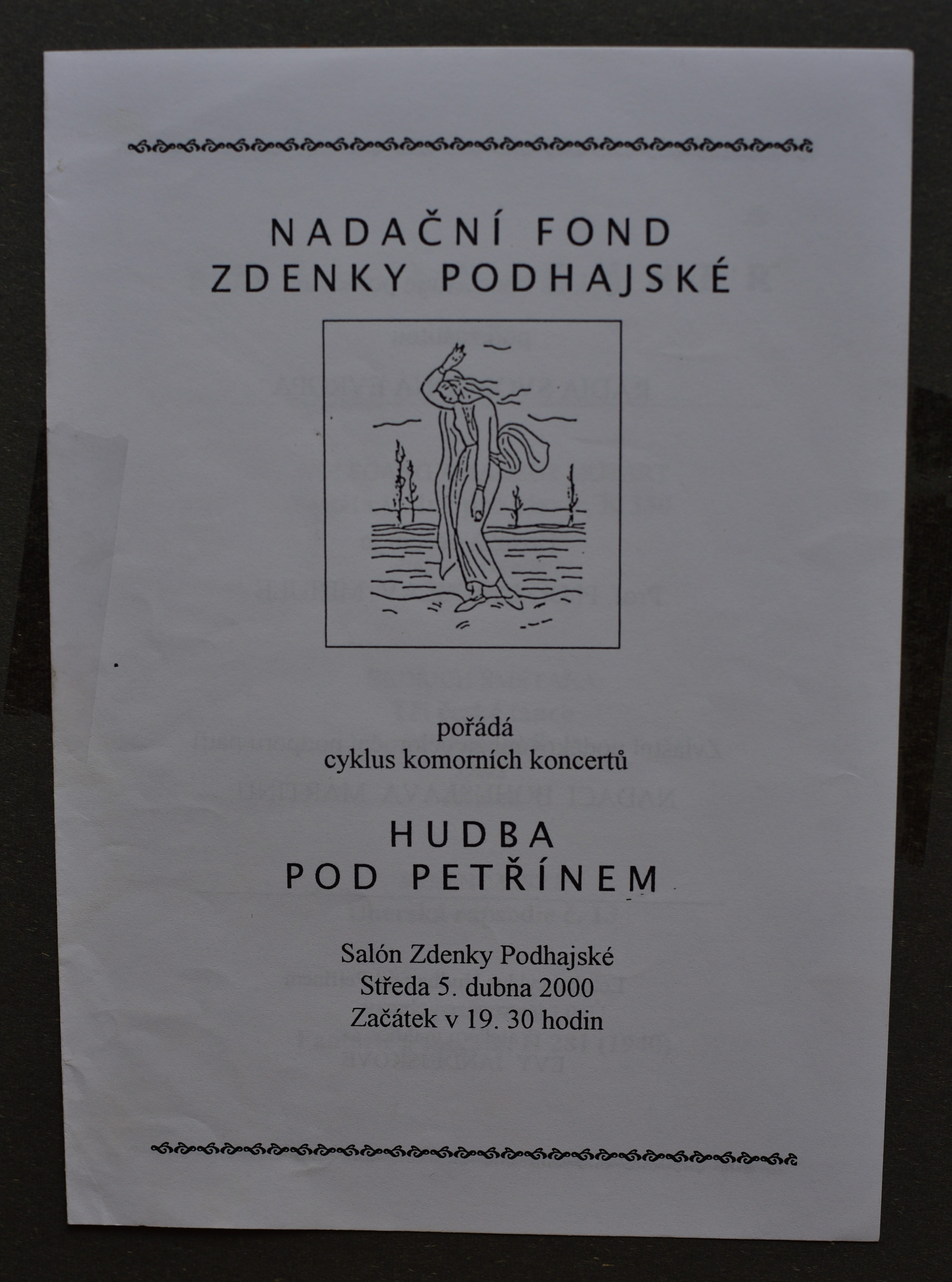 2000 Cyklus Hudba pod Petřínem — obrázek 2