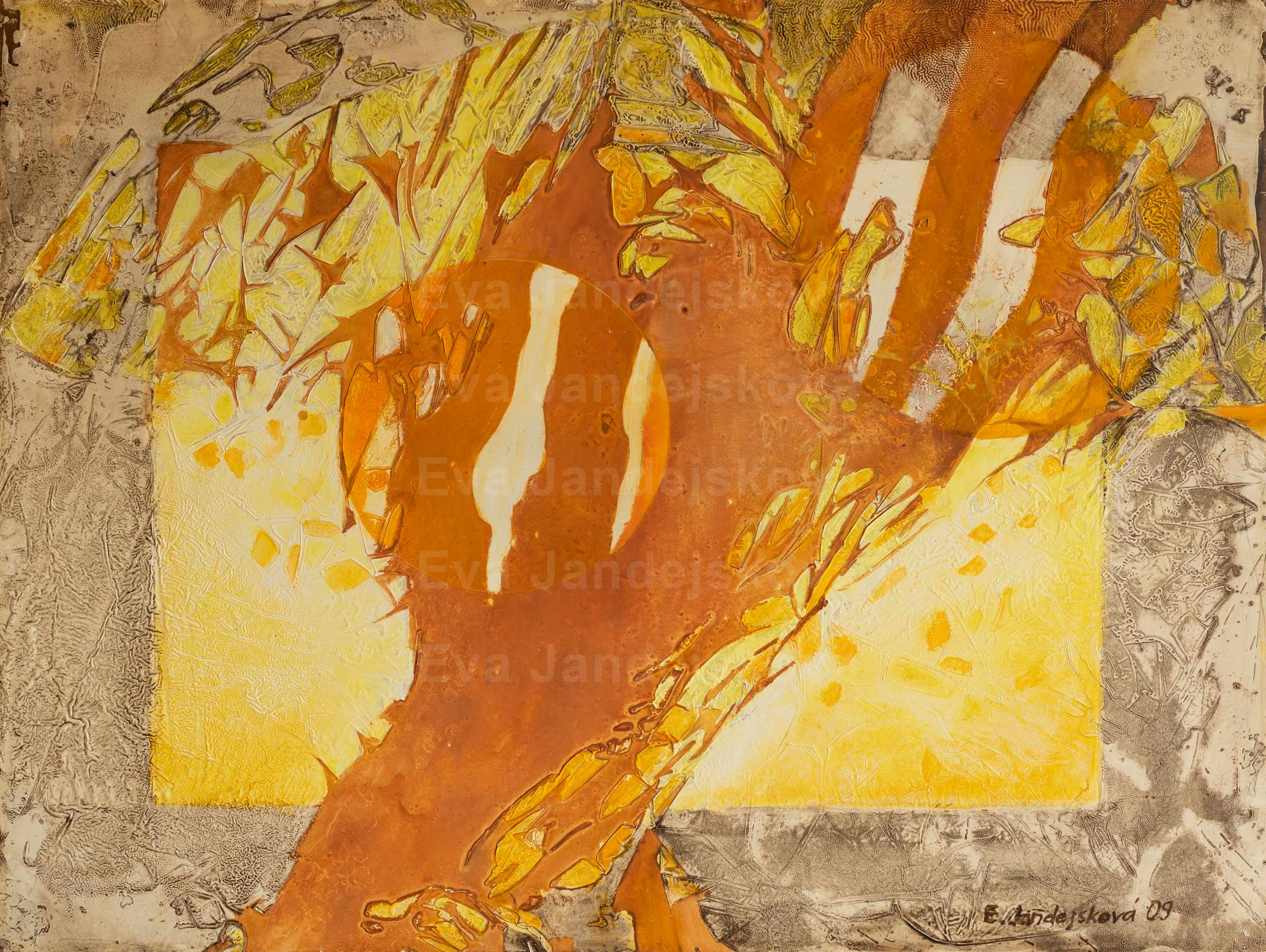 Podzim života stromu - Galerie Eva Jandejsková